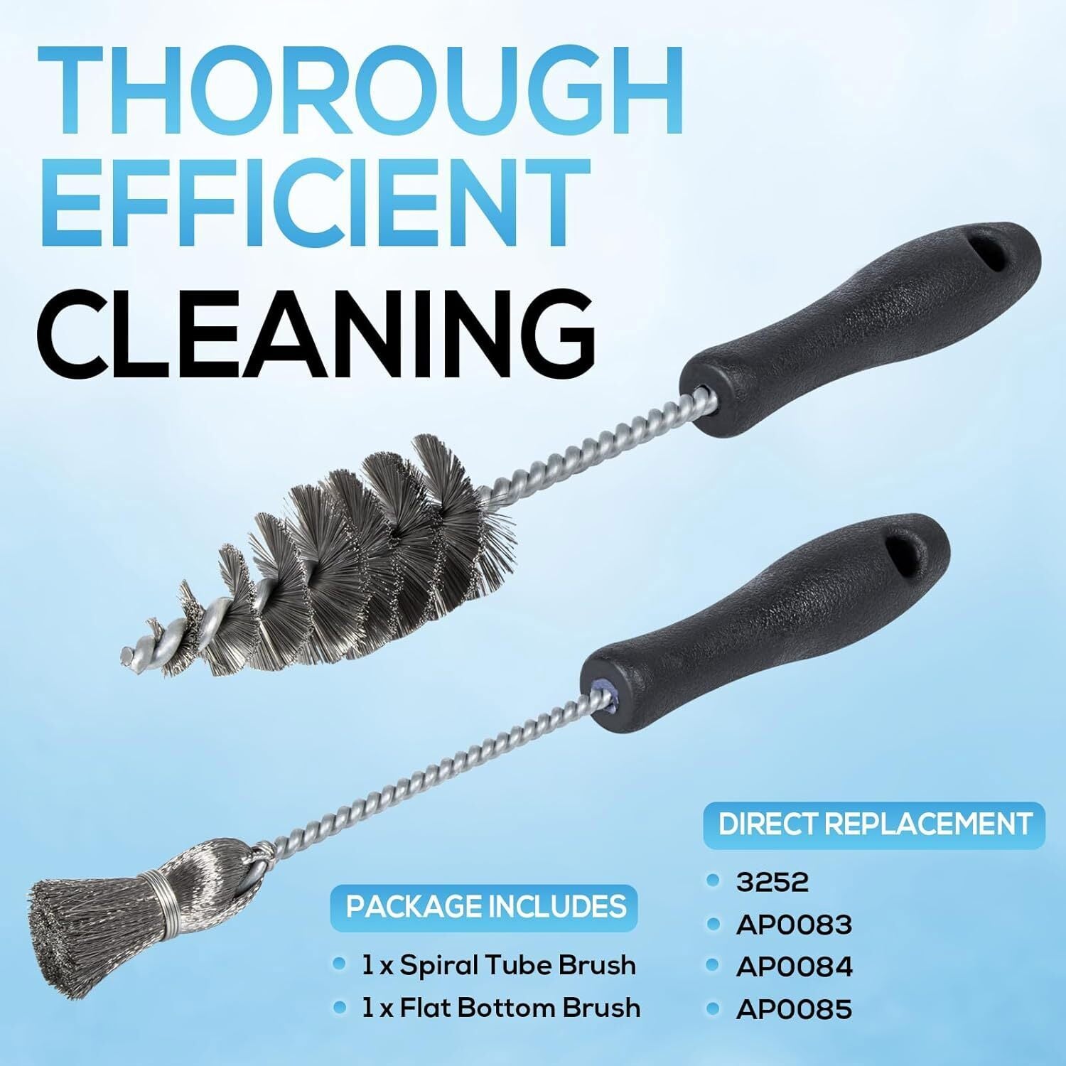 Cylinder Injector Sleeve Cup/Seat/Bore Cleaning Brush Kit For CAT/Ford 7.3L 6.0L