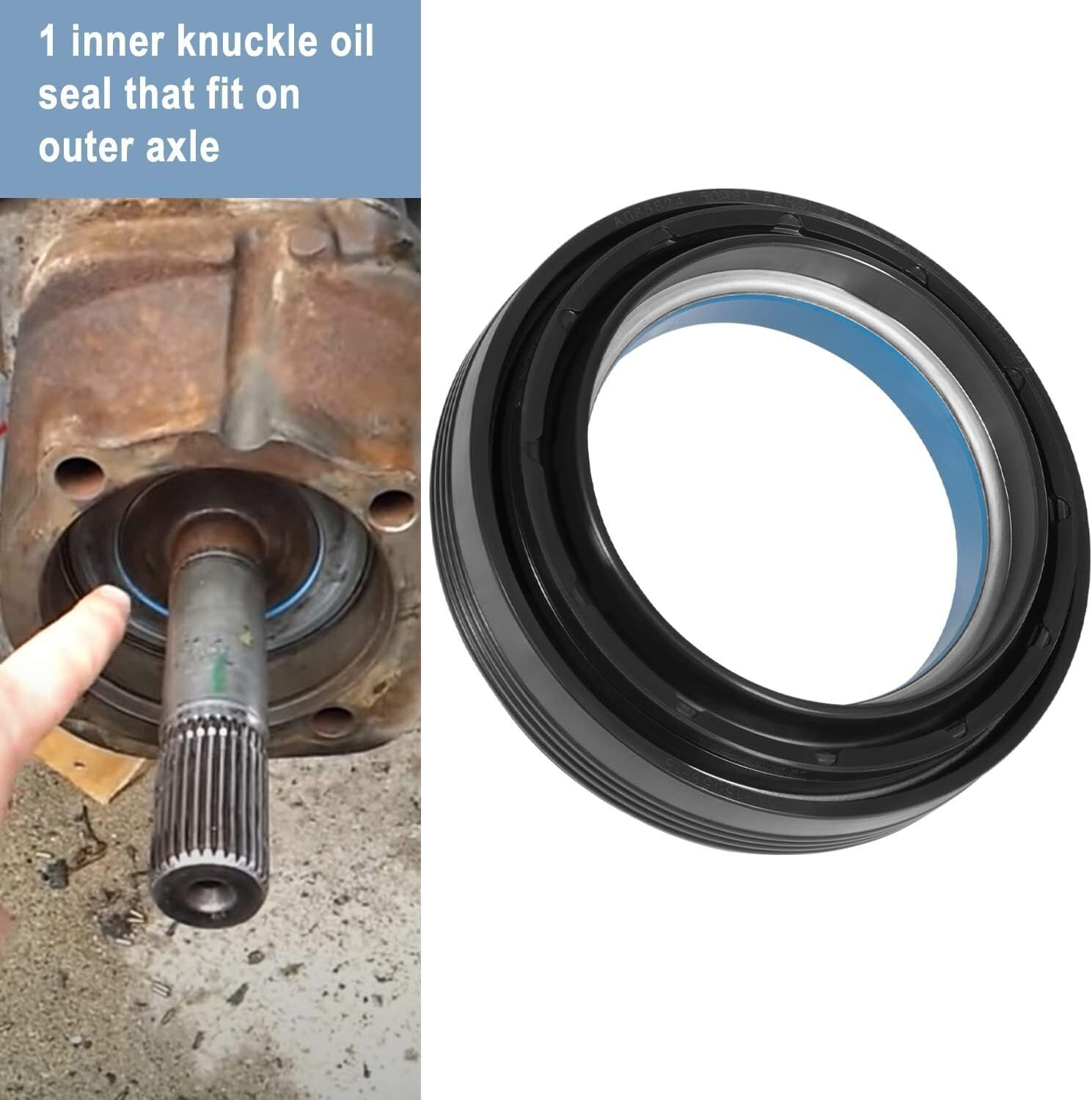 50491 Front Outer Axle Shaft Seal for Ford Super Duty Excursion 1998-2004 F250