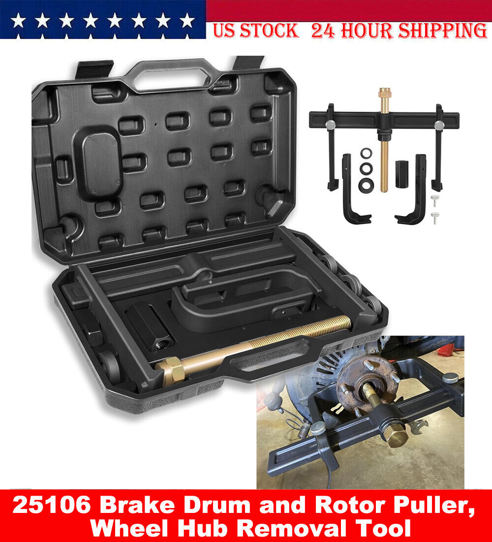 25106 Brake Drum And Rotor Puller, Wheel Hub Removal Tool With Impact Wrench