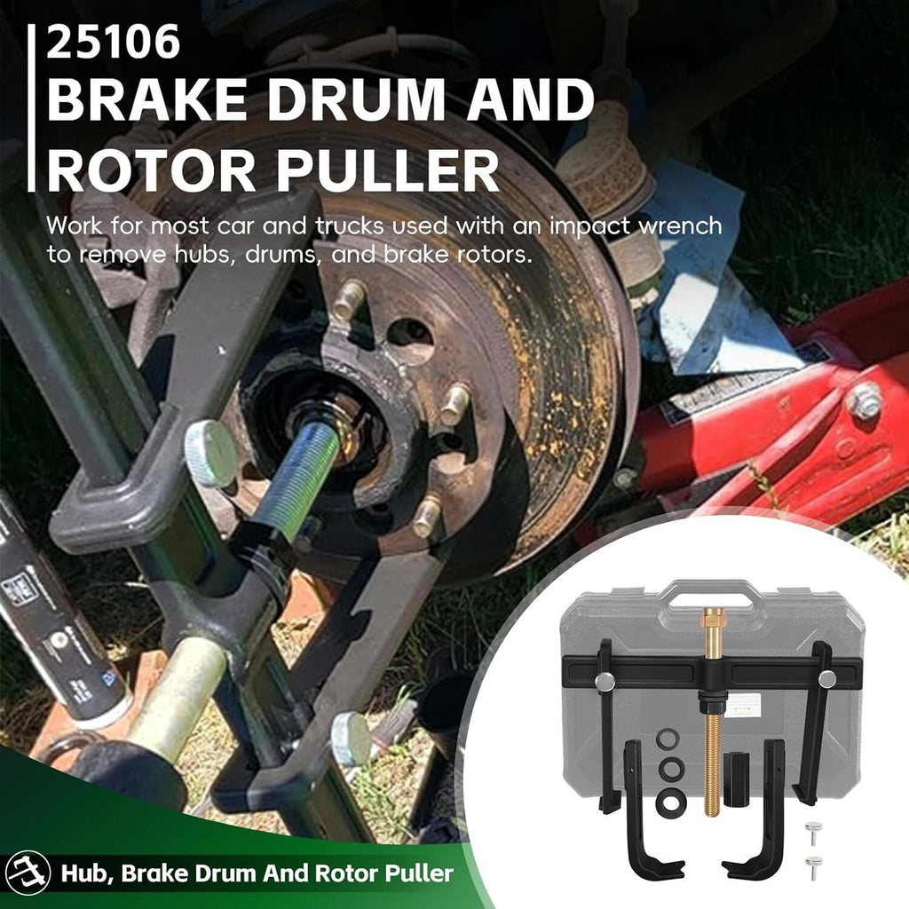 25106 Brake Drum And Rotor Puller, Wheel Hub Removal Tool With Impact Wrench