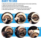 For Removing Hub Drums Rotors Drive Wheels Brake Drum and Rotor Puller Kit 6980