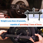 For Removing Hub Drums Rotors Drive Wheels Brake Drum and Rotor Puller Kit 6980