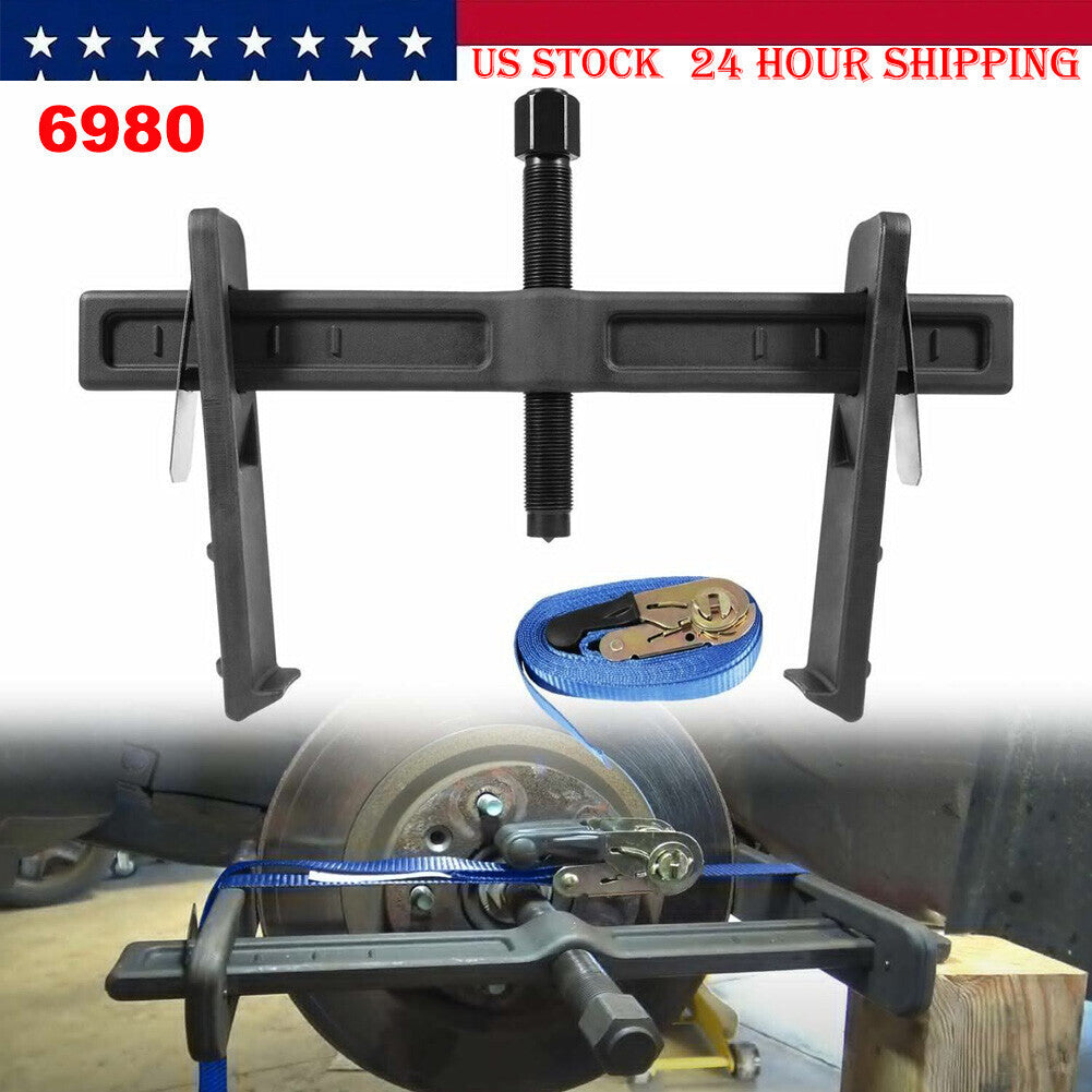 For Removing Hub Drums Rotors Drive Wheels Brake Drum and Rotor Puller Kit 6980