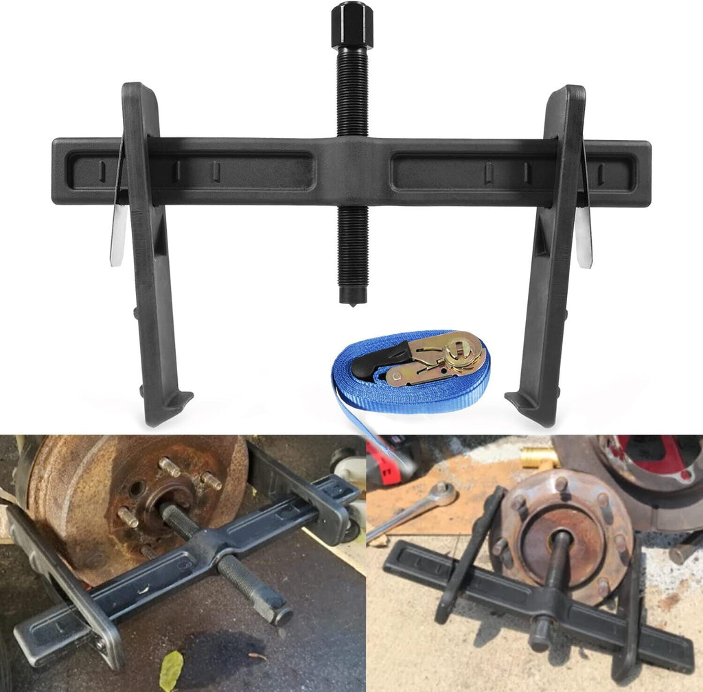 For Removing Hub Drums Rotors Drive Wheels Brake Drum and Rotor Puller Kit 6980