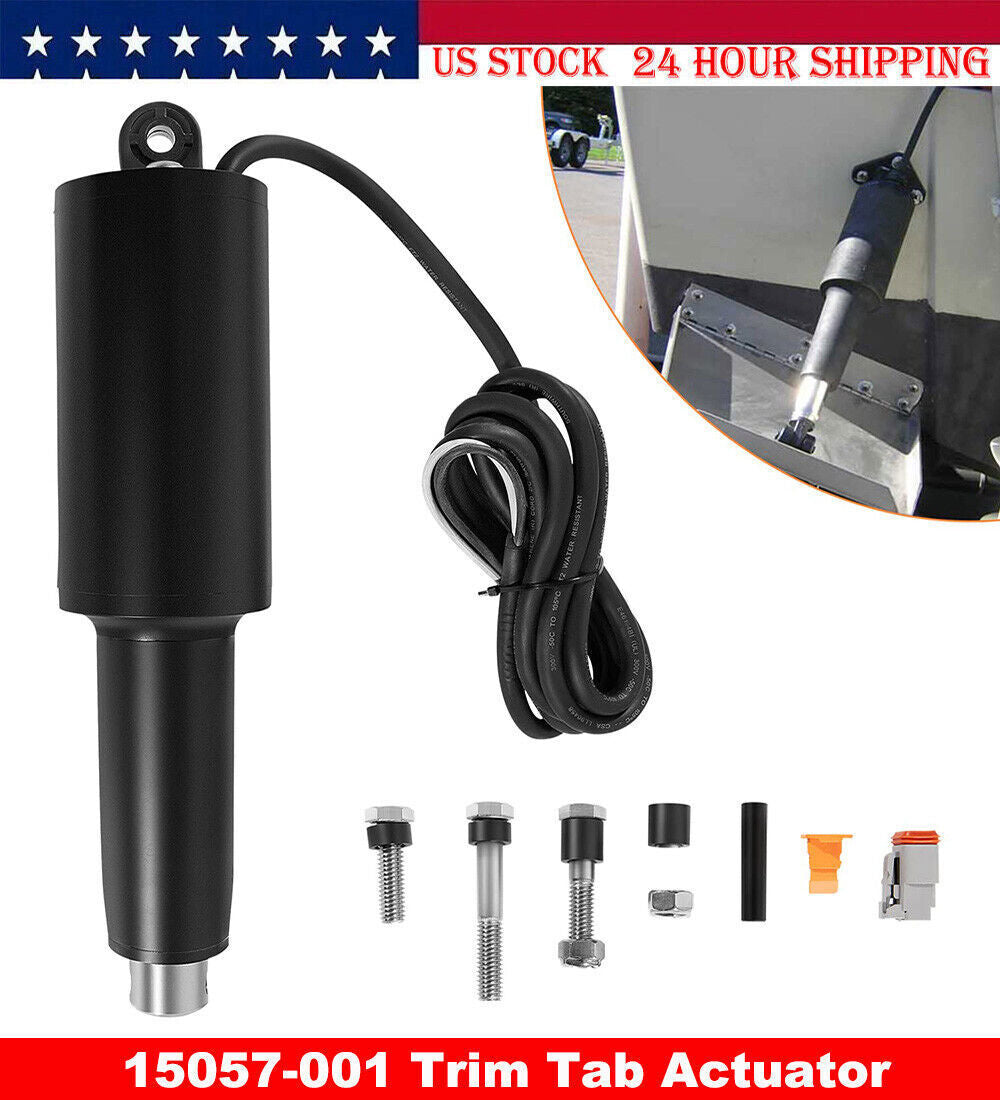 15057-001 Short Extreme Duty Actuator 2-1/4" Stroke 12V 101XDS Actuator Trim Tab