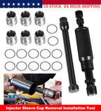 Injector Sleeve Cup Removal & Install Tool Kit for Caterpillar CAT 3126B C7 C9