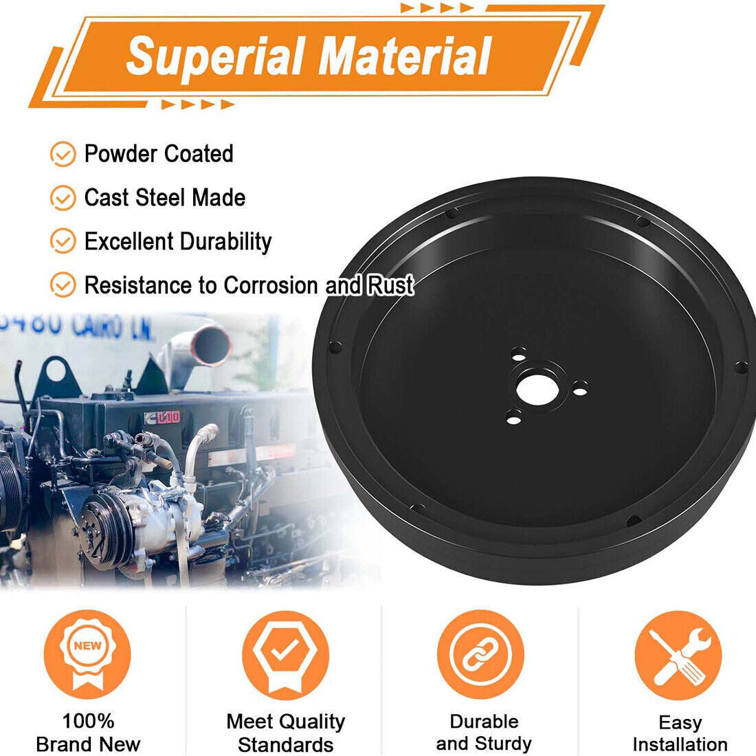 For Cummins L10 L10G M11 ISM Rear Crankshaft Oil Seal Remove Install Tool ST-221