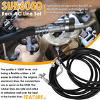 Rear A/C Line Kit for 2000-2006 Suburban,Yukon XL Rear Auxiliary AC Hose Set