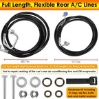 Rear A/C Line Kit for 2000-2006 Suburban,Yukon XL Rear Auxiliary AC Hose Set