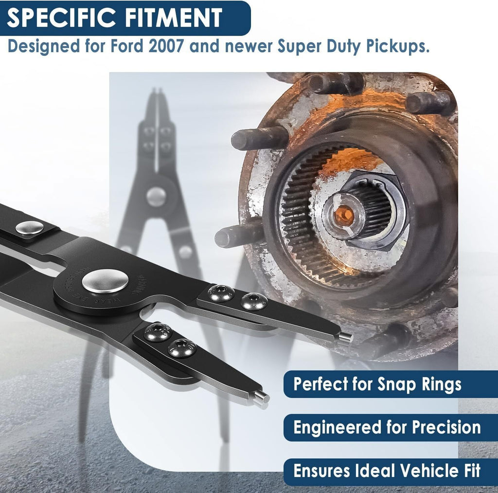 38700 Spindle Snap Ring Pliers 12in for Ford Super Duty Pickups 2007 and Newer