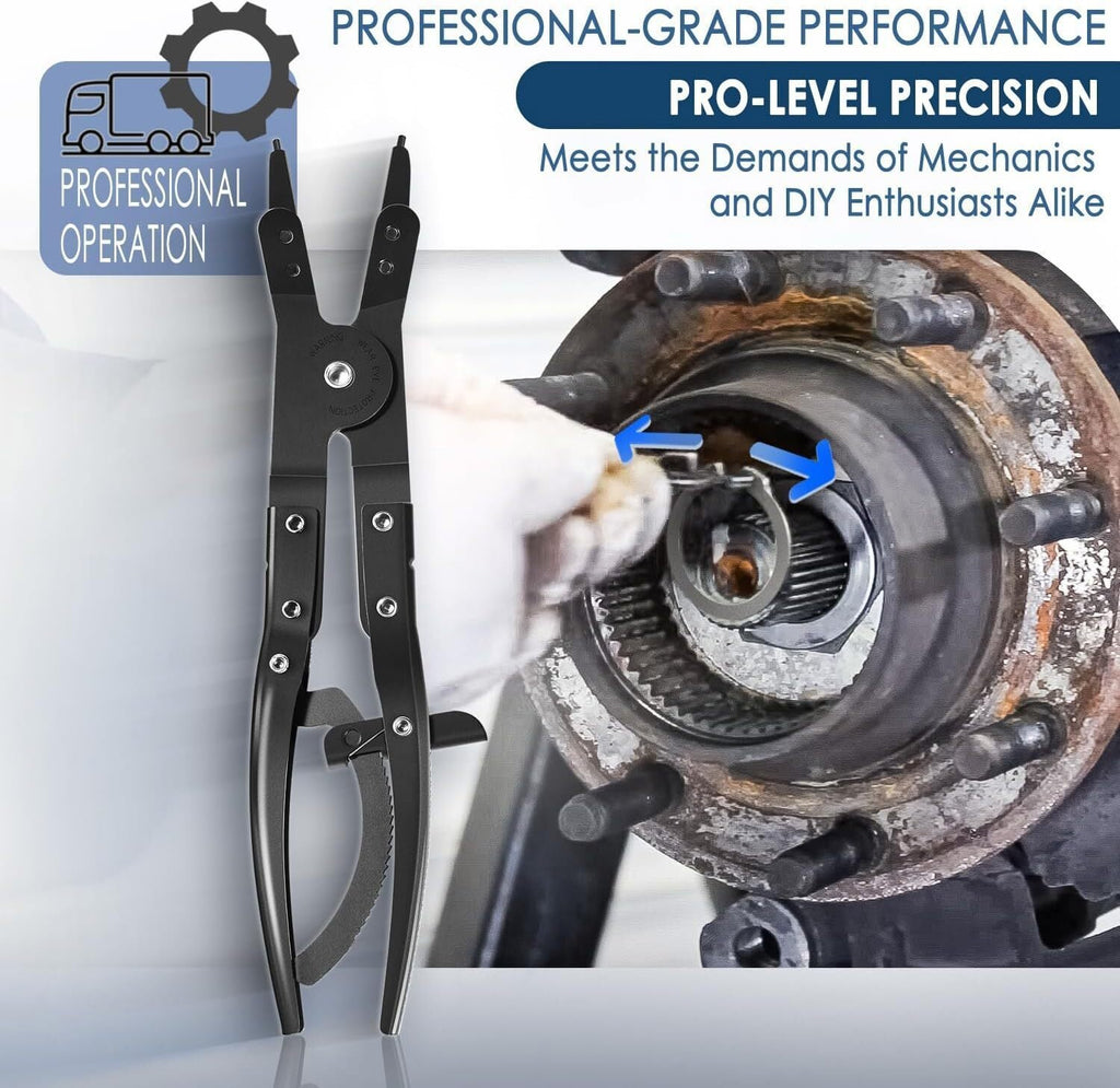 38700 Spindle Snap Ring Pliers 12in for Ford Super Duty Pickups 2007 and Newer