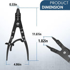 38700 Spindle Snap Ring Pliers 12in for Ford Super Duty Pickups 2007 and Newer