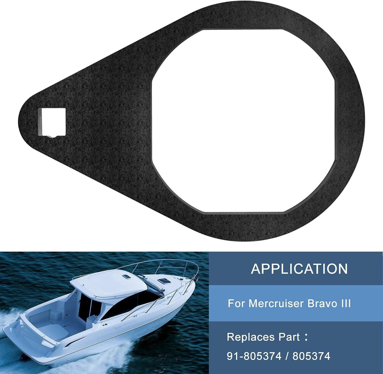 For Mercruiser Bravo 3 Bearing Carrier Retainer Wrench Tool 91-8053741,91-805374