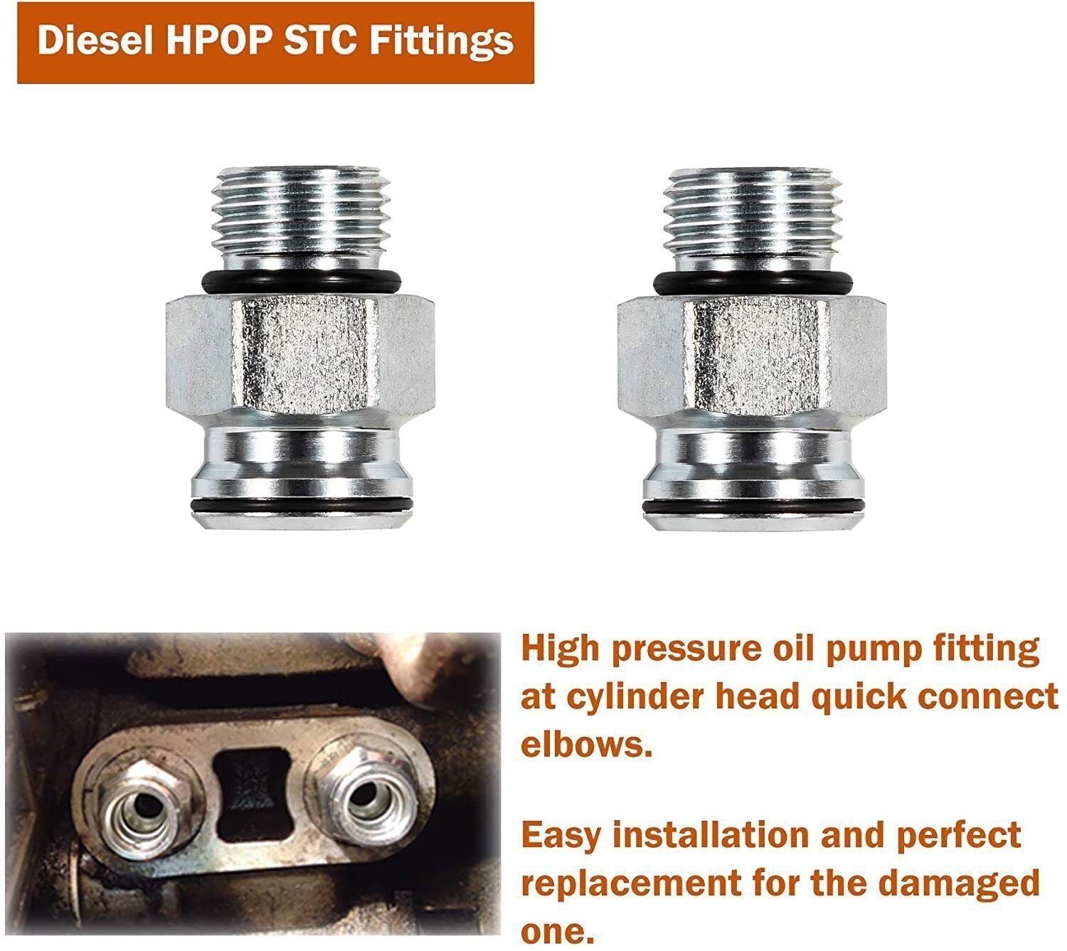 High Pressure Oil Pump HPOP Master Service Kit For 1994-03 Ford Powerstroke 7.3L