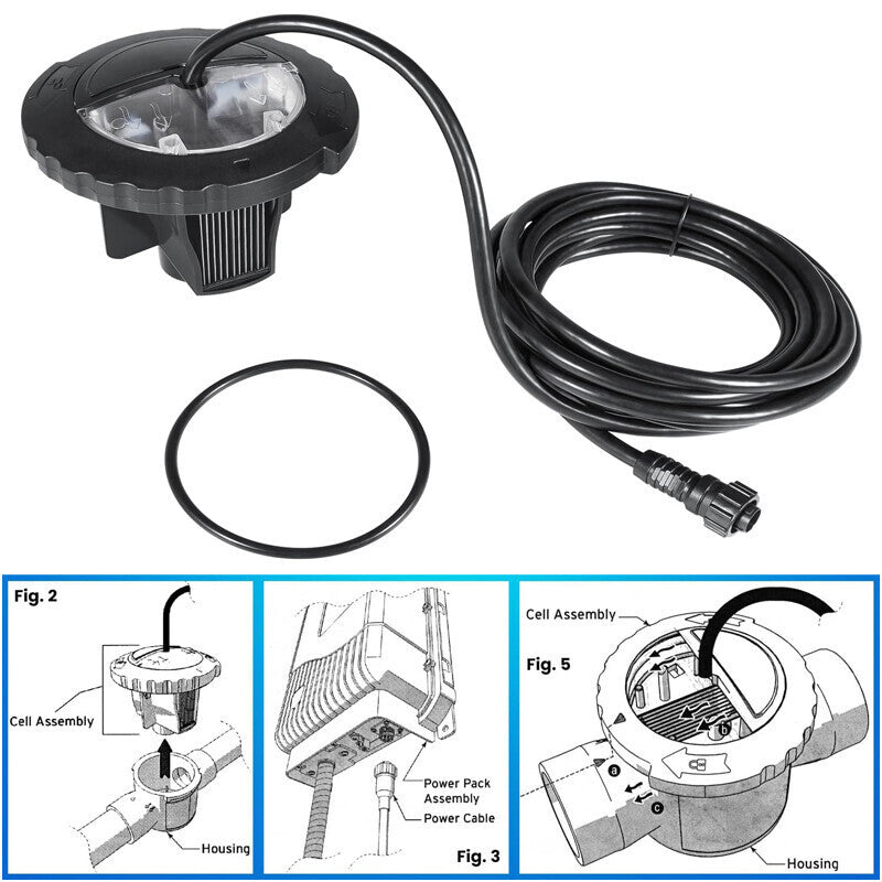 R0693900 TruClear Salt Cell Assembly For All Zodiac Jandy Pro Series Chlorinator