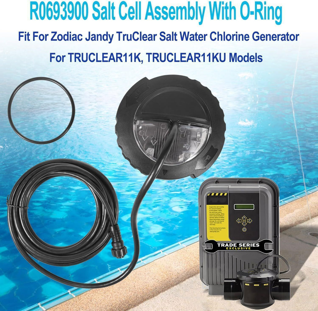 R0693900 TruClear Salt Cell Assembly For All Zodiac Jandy Pro Series Chlorinator