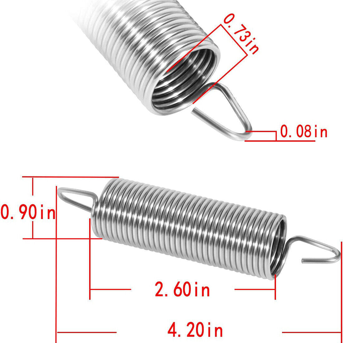 2 PACK 154579101 Dishwasher Door Spring for Frigidaire & Electrolux PS1524996