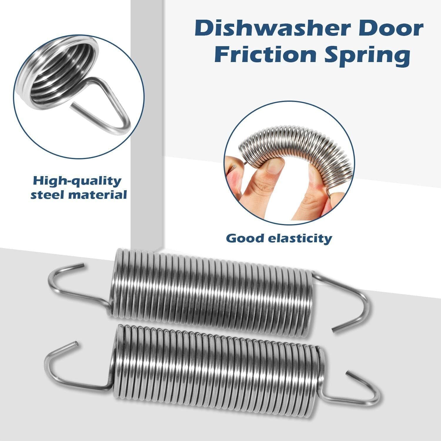 2 PACK 154579101 Dishwasher Door Spring for Frigidaire & Electrolux PS1524996