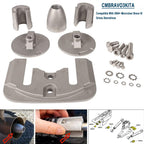 For Mercruiser Bravo 3 Aluminum Anode Kit 2004 -present w/ hardware 888761Q04