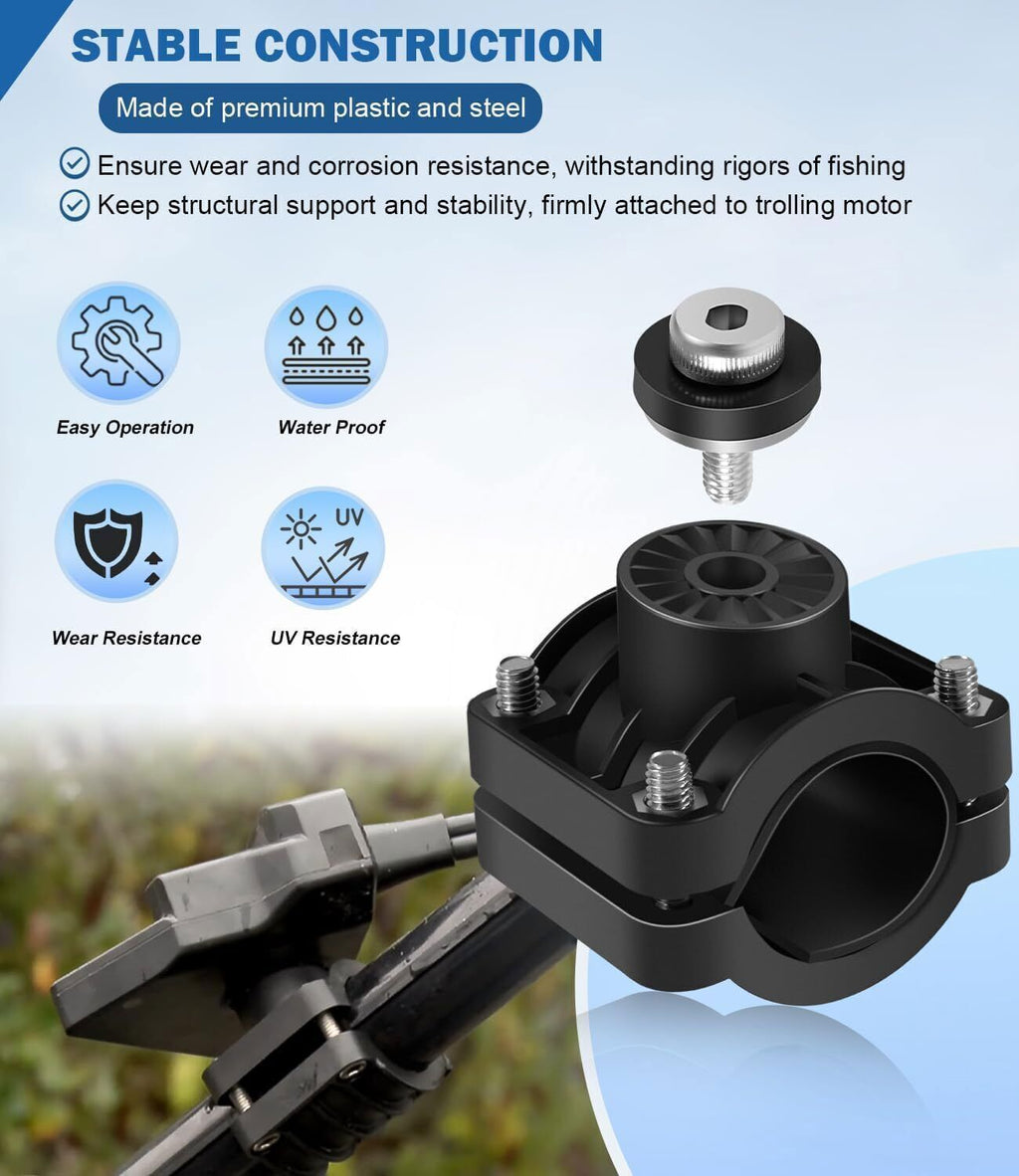 Trolling Motor Shaft Mount 010-12784-01 for Garmin Panoptix LVS32 Transducer