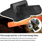 Blacksmith Hot Cut Anvil Vise Forge Hardie Shank Cutter Tool Hardy Hole 3/4 Inch