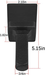Blacksmith Hot Cut Anvil Vise Forge Hardie Shank Cutter Tool Hardy Hole 3/4 Inch