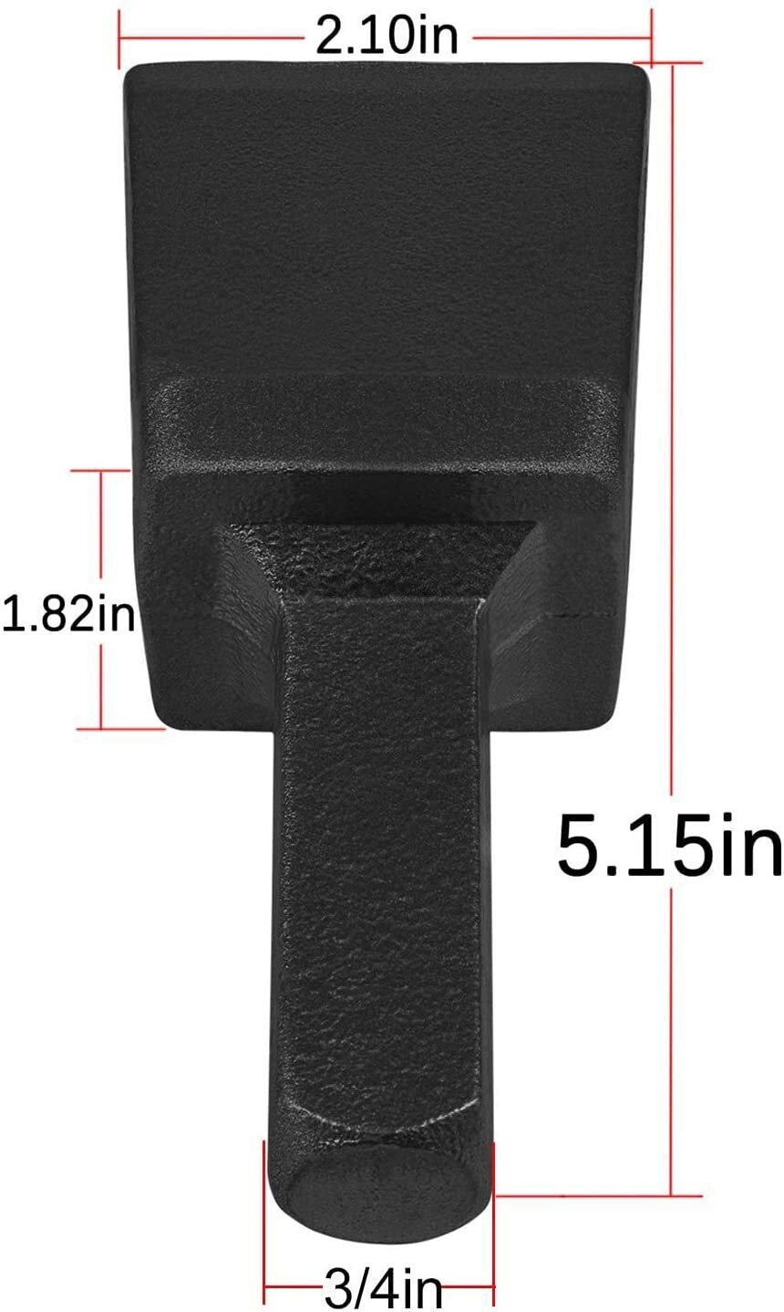 Blacksmith Hot Cut Anvil Vise Forge Hardie Shank Cutter Tool Hardy Hole 3/4 Inch