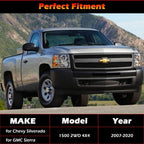 5-6" Rear Drop Lowering Axle Flip Kit For 07-20 Chevy Silverado Sierra 1500 GMC