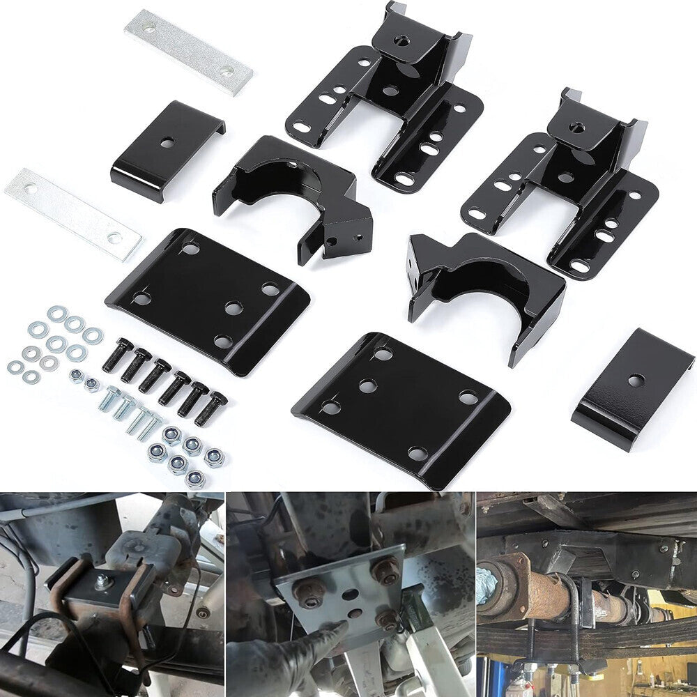 5-6" Rear Drop Lowering Axle Flip Kit For 07-20 Chevy Silverado Sierra 1500 GMC