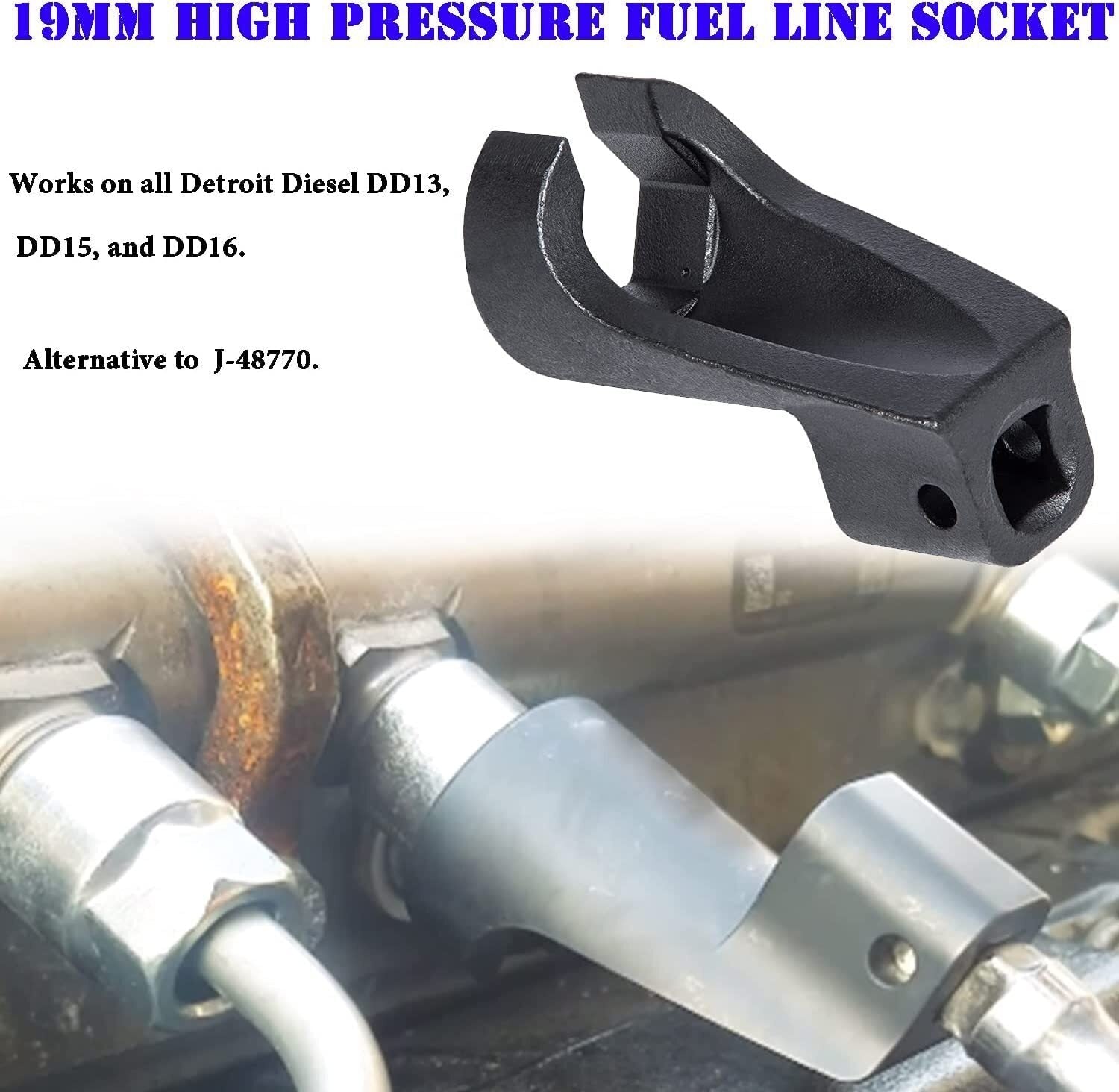 DD13 DD15 DD16 Engine Camshaft Timing Tool TDC Locating Pin Fuel line Socket