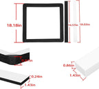 25071 14 Inch x 14 Inch Universal RV Camper Roof Air Conditioner A/C Gasket Kit