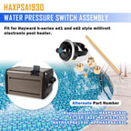 For Hayward HAXPSA1930 H Series Pool Heater Water Pressure Switch Assembly