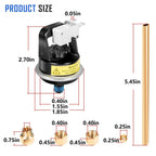For Hayward HAXPSA1930 H Series Pool Heater Water Pressure Switch Assembly