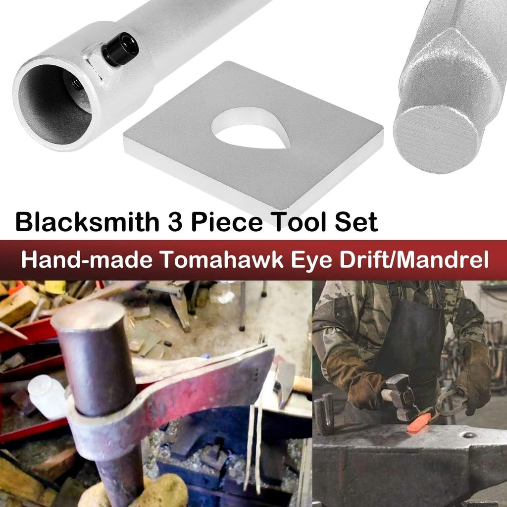 Tomahawk Eye Drift Mandrel Blacksmith Tool for Forging Tomahawk Hammer Axe Knife