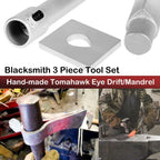 Tomahawk Eye Drift Mandrel Blacksmith Tool for Forging Tomahawk Hammer Axe Knife
