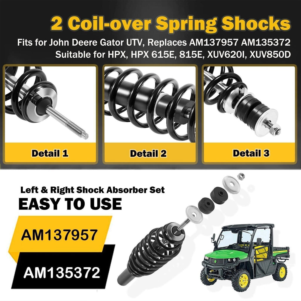 AM137957 Front Left Right Shock Absorber for John Deere Gator XUV620I XUV850D