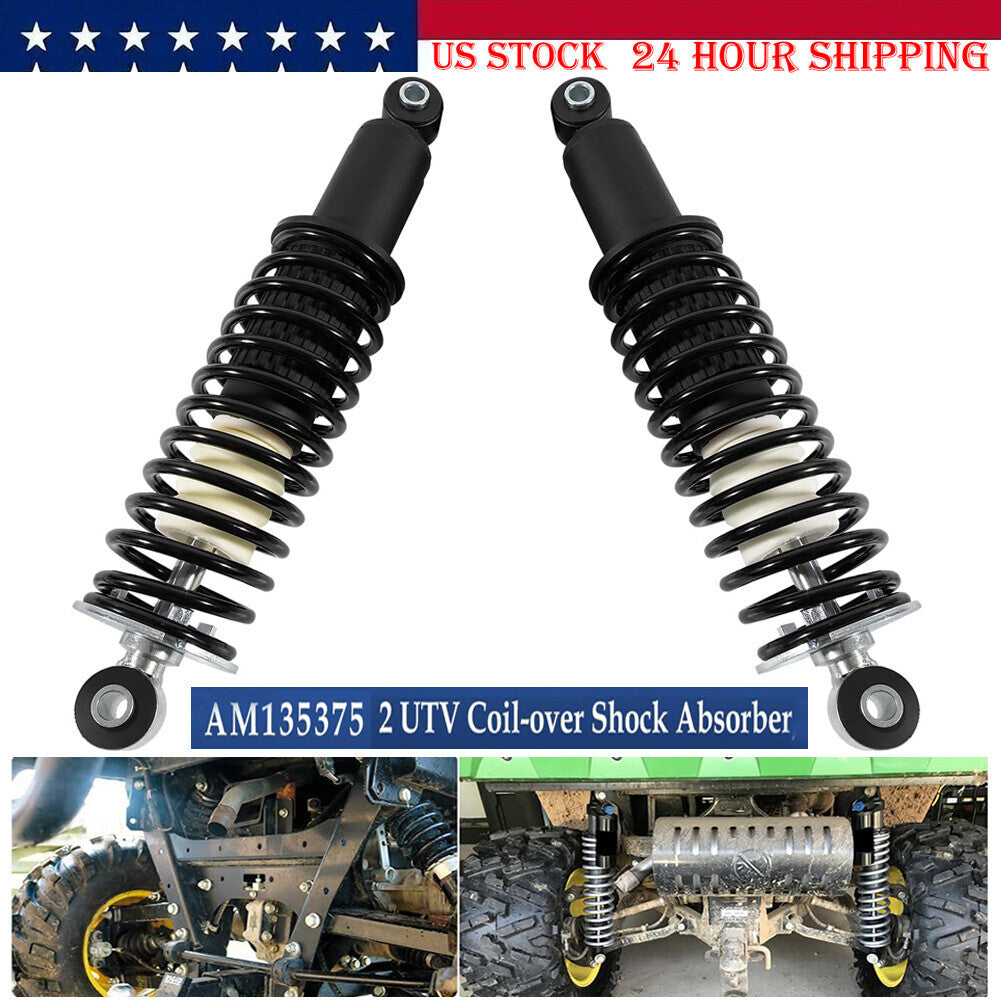 AM135375 Rear Left & Right Coil-over Spring Shocks Absorber For John Deere HPX
