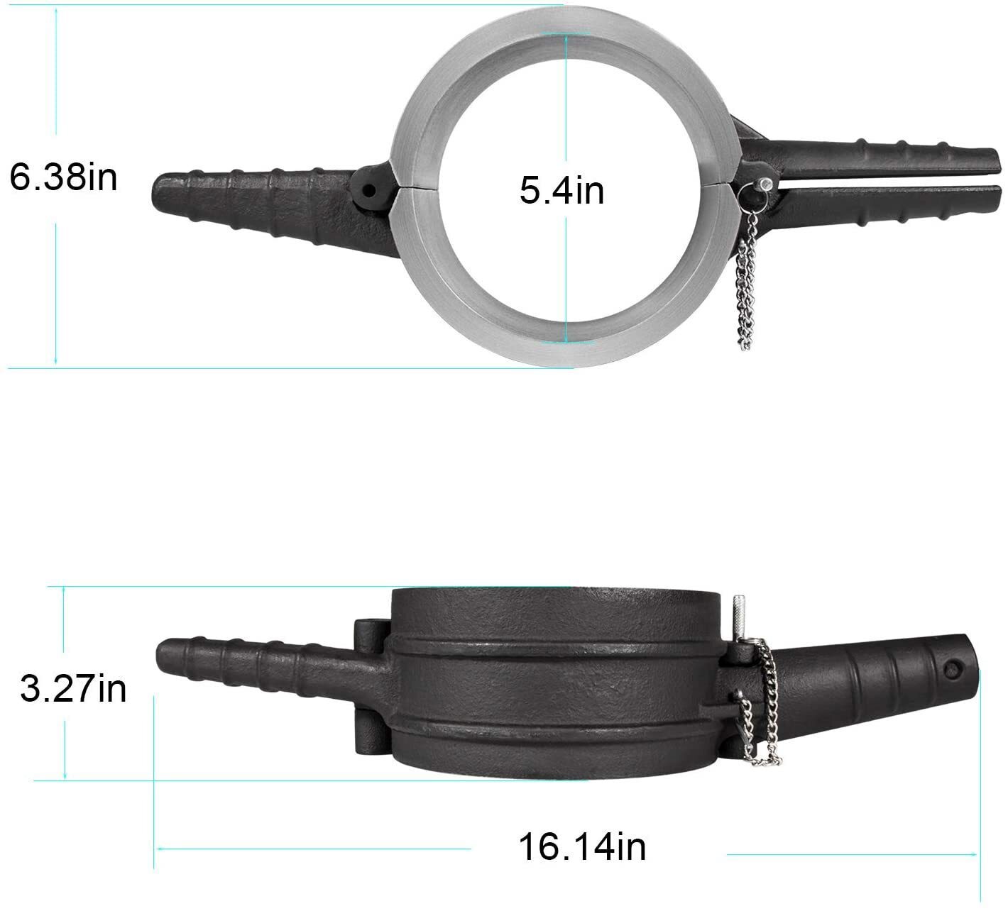 7040 Piston Ring Compressor Tool + Anti-Polishing Ring For Cummins ISX 15/QSX 15