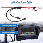 010-12676-40 All-in-One Power Cable Fit Garmin Panoptix LiveScope Transducer