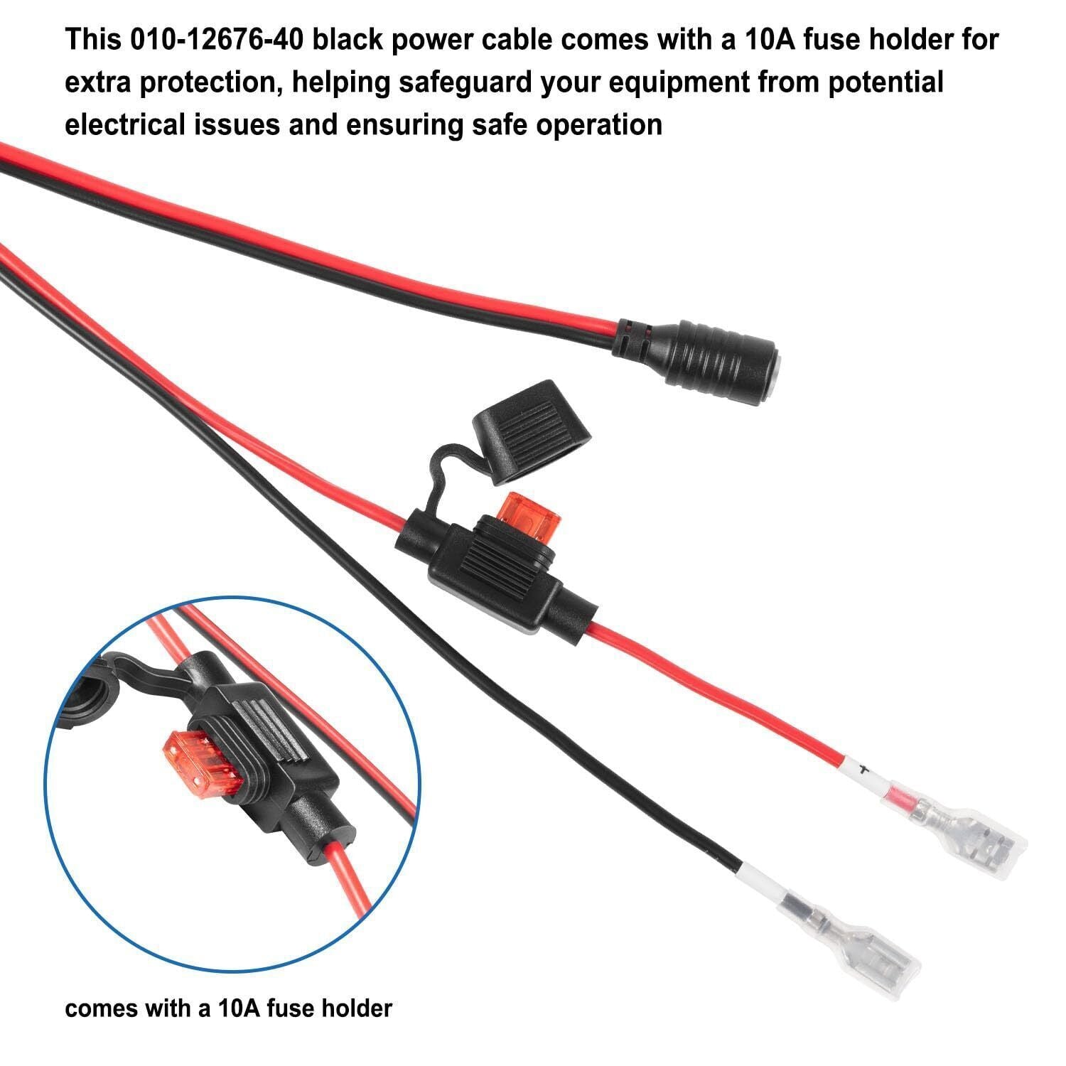010-12676-40 All-in-One Power Cable Fit Garmin Panoptix LiveScope Transducer