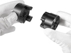 1/2" to 3/4" L075 Flexible 3-Piece L-Jaw Coupling Set for Log Splitter Hybrid