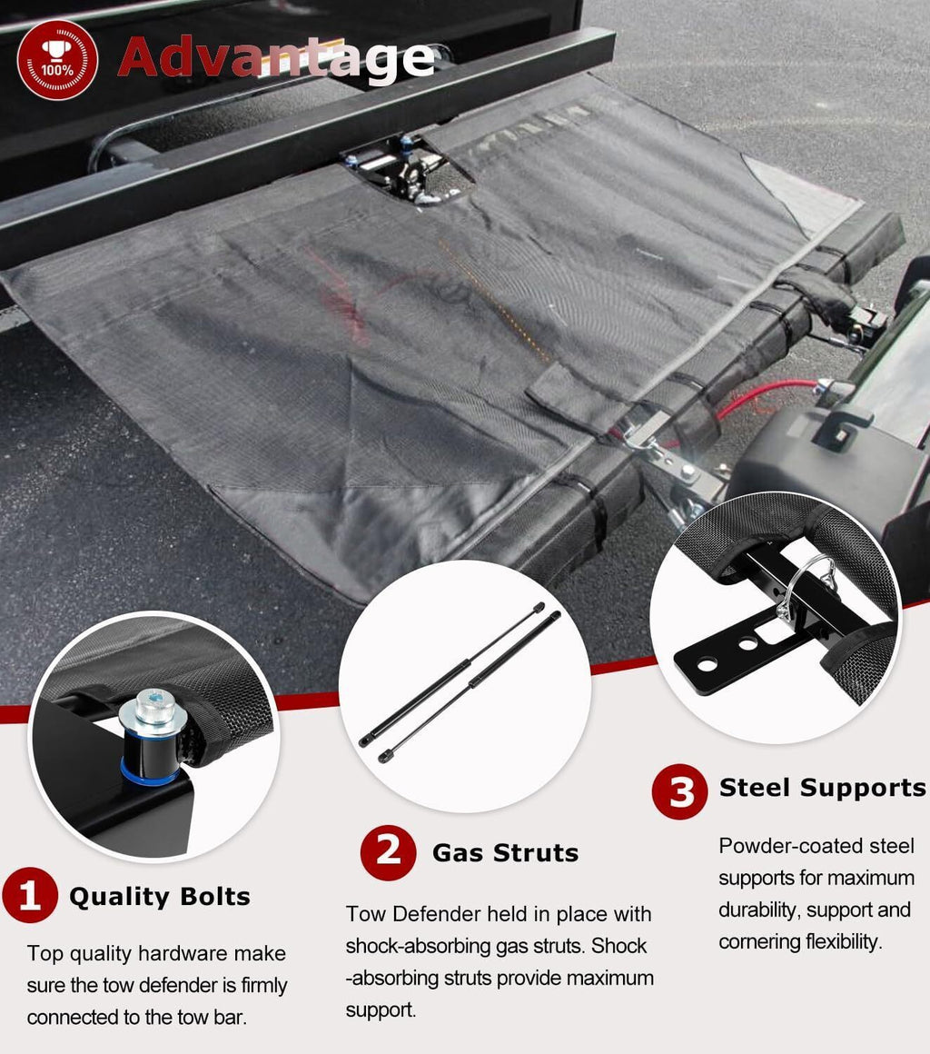 4750 Tow Defender For Blue Ox, Demco Tow Bars with Brackets, 2" x 2" Hitch Recei