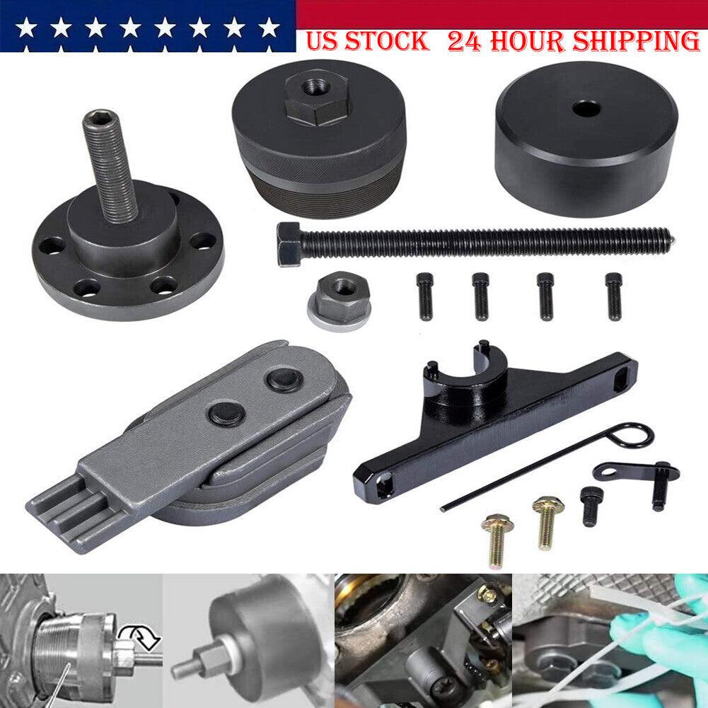 For BMW N20 N26 2801 Flywheel Holder & 7676 Oil Seal Kit& 2241 Remover Installer