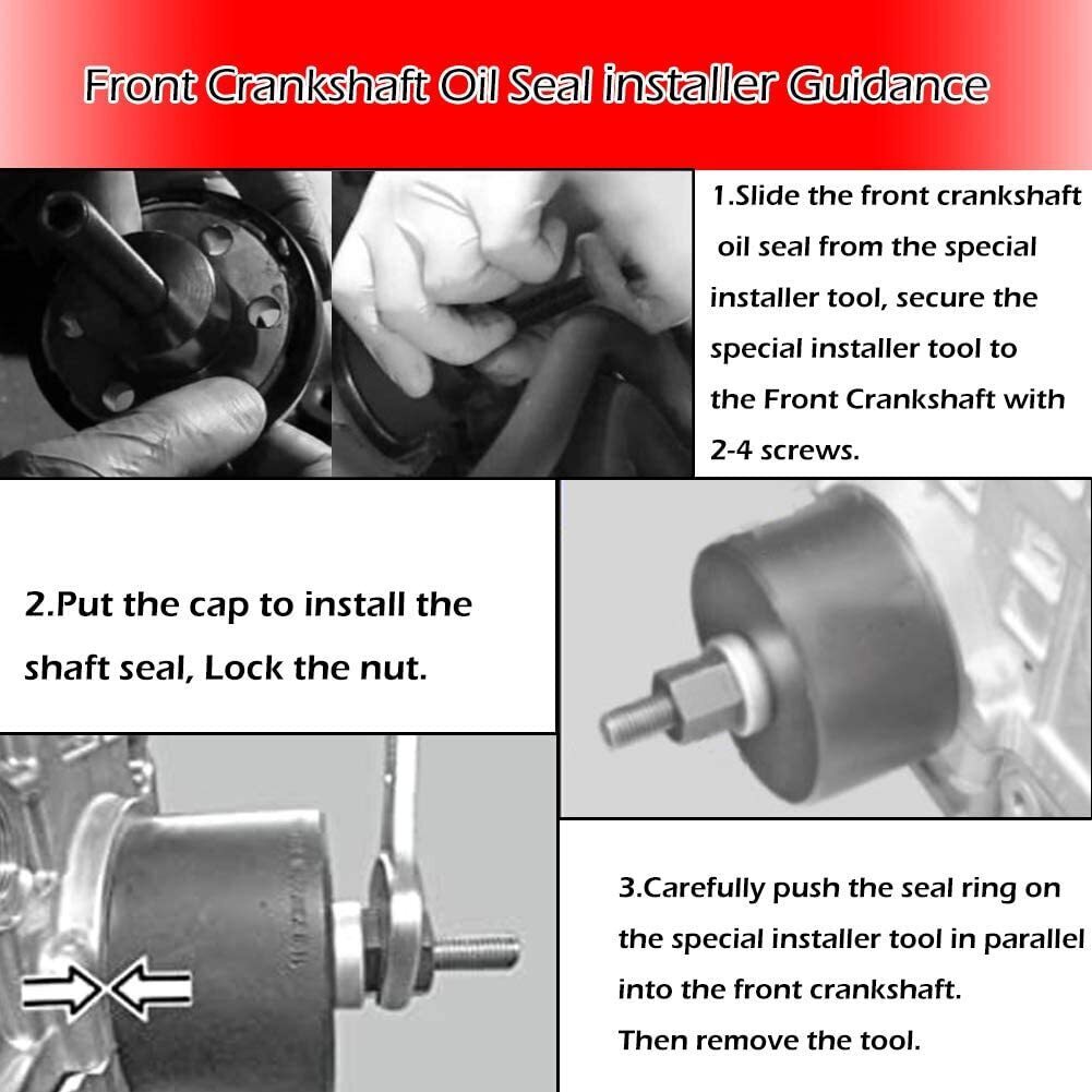 For BMW N20 N26 2801 Flywheel Holder & 7676 Oil Seal Kit& 2241 Remover Installer