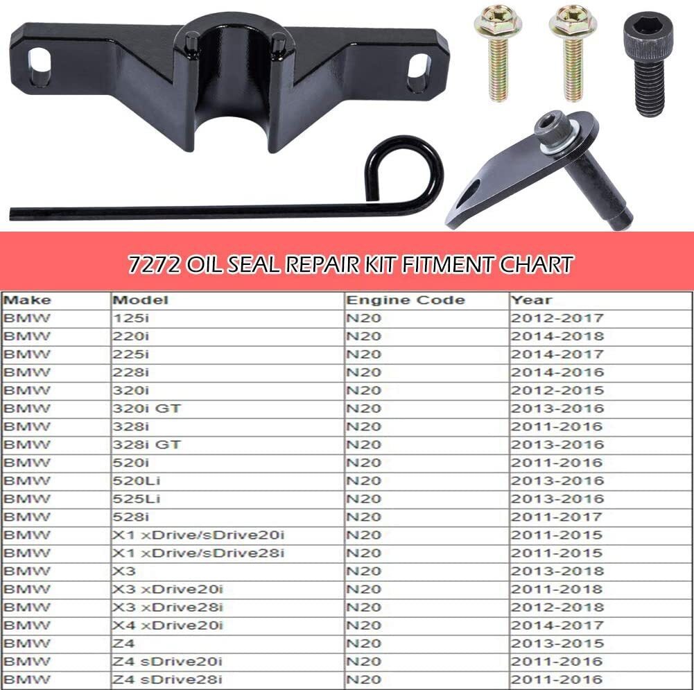 For BMW N20 N26 2801 Flywheel Holder & 7676 Oil Seal Kit& 2241 Remover Installer