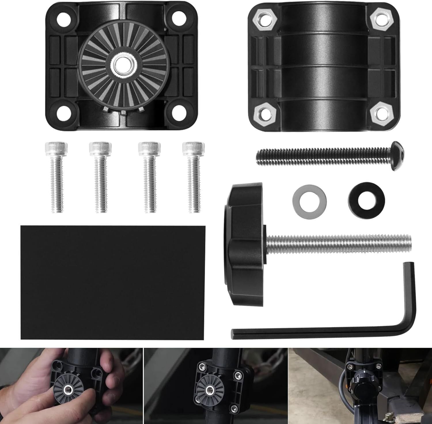 0 Degree Pole Mount Bracket 010-13228-03 for Garmin Livescope Plus LVS34