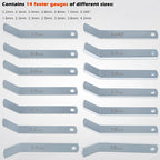 Feeler Gauge Jake Brake Tool Set for Volve Mack MP7 MP8 MP10 D12 D13 D16 Engines
