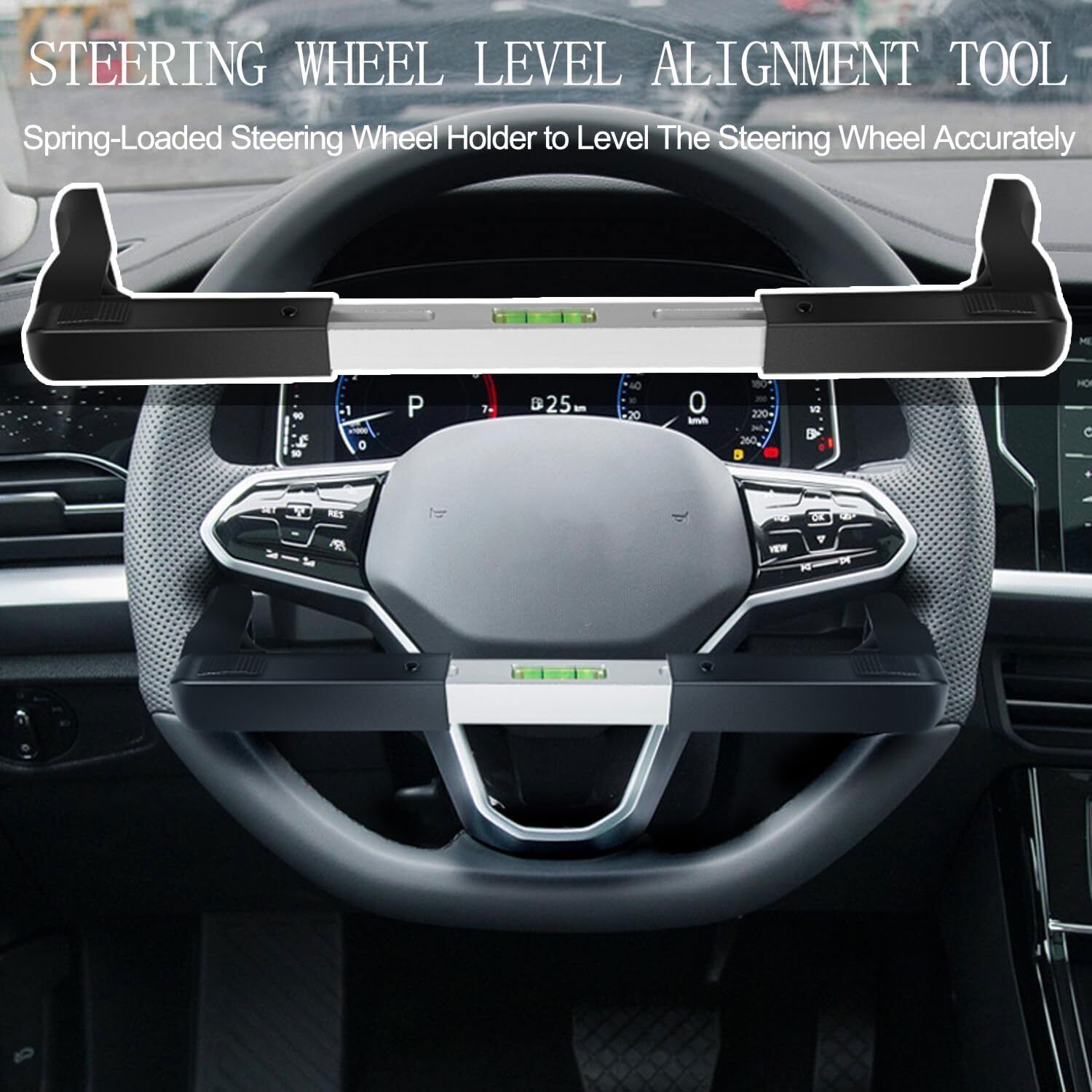 Steering Wheel Level Alignment Tool 270mm-340mm for Passenger Cars Vans