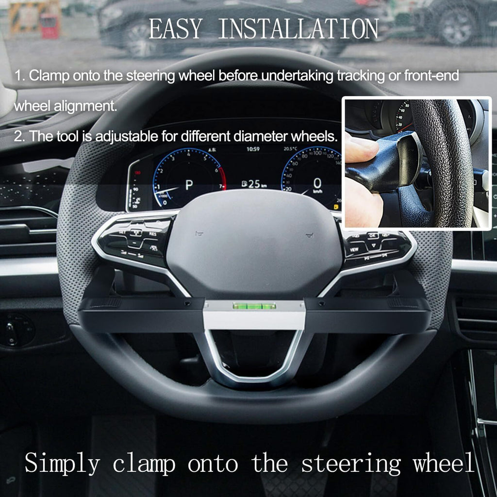 Steering Wheel Level Alignment Tool 270mm-340mm for Passenger Cars Vans