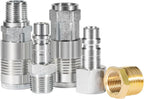 for Milton S-224 1/2" Male Female NPT G-Style Coupler Plug Kit Air Tool Fittings